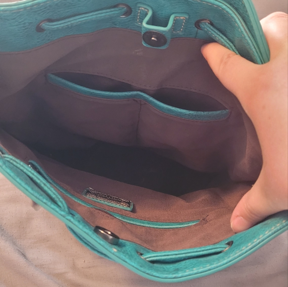 Trinity Ranch Turquoise Purse - image 3